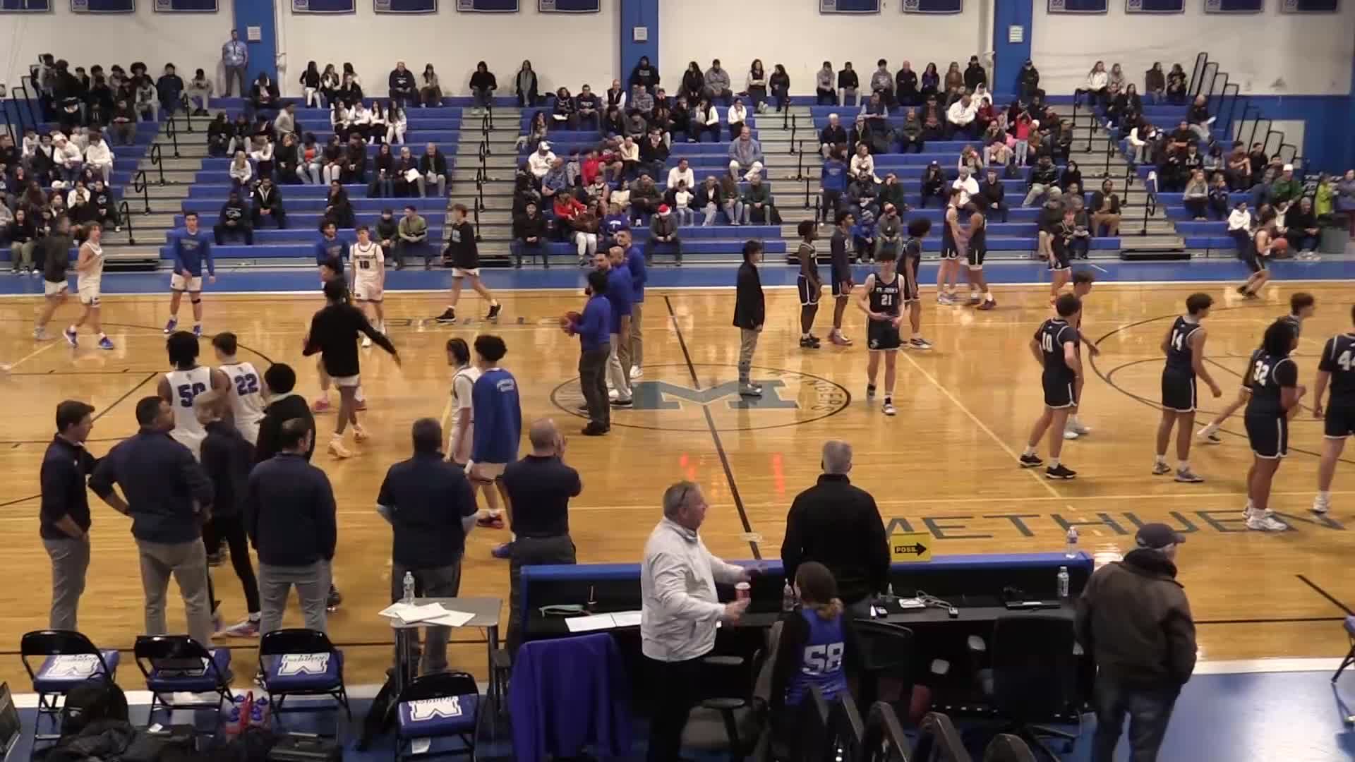 Thumbnail image for MHS Basketball Boys vs St. John's Prep December 14, 2023