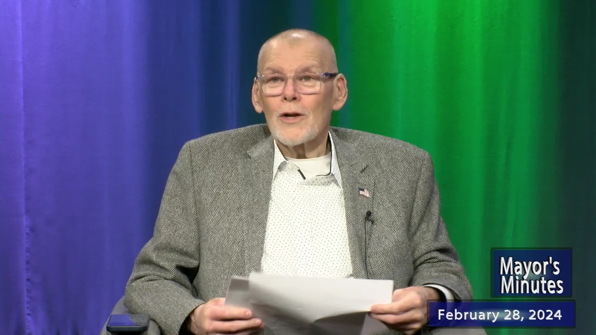 Thumbnail image for Mayor's Minutes - 2-28-2024