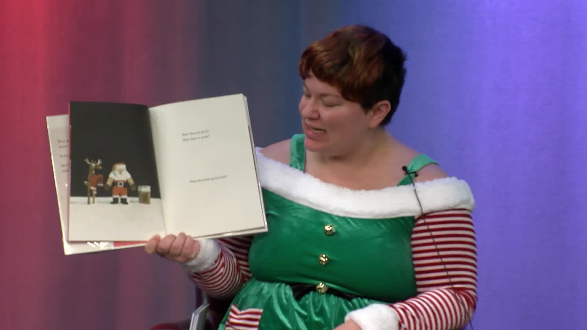 Thumbnail image for Santa In The Studio - Stories and Santa 2024