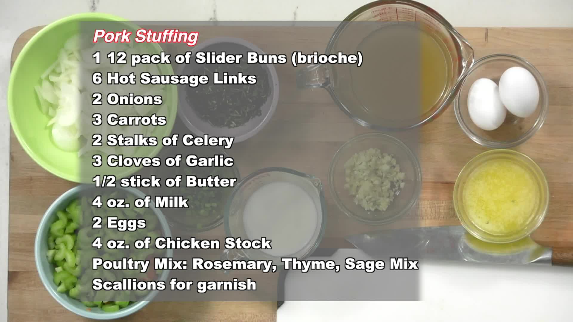 Thumbnail image for Young at Heart - #16 Pork Stuffing 11-22-24