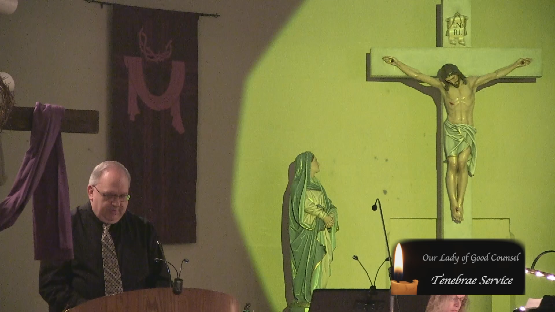 Thumbnail image for Our Lady of Good Counsel - Tenebrae Service