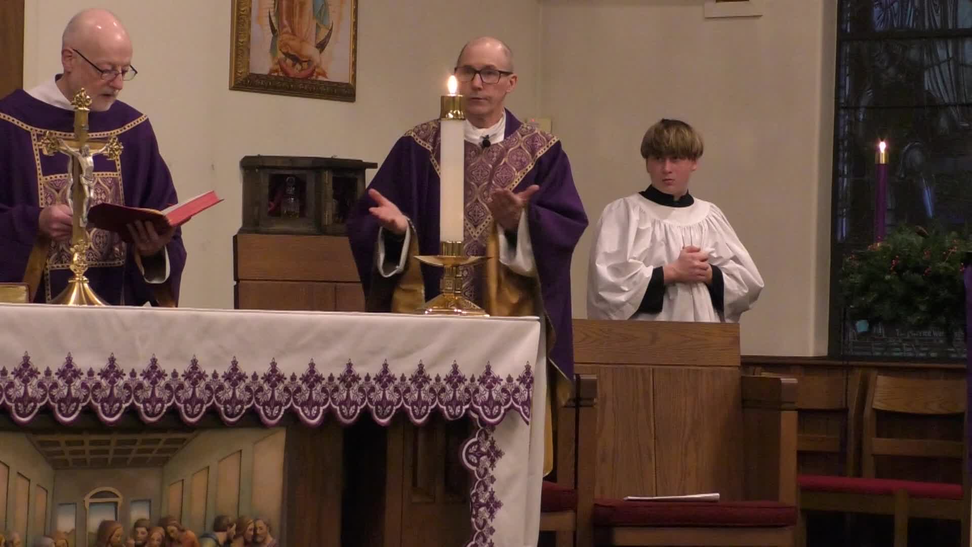 Thumbnail image for St Monica's Mass 12 13 2025