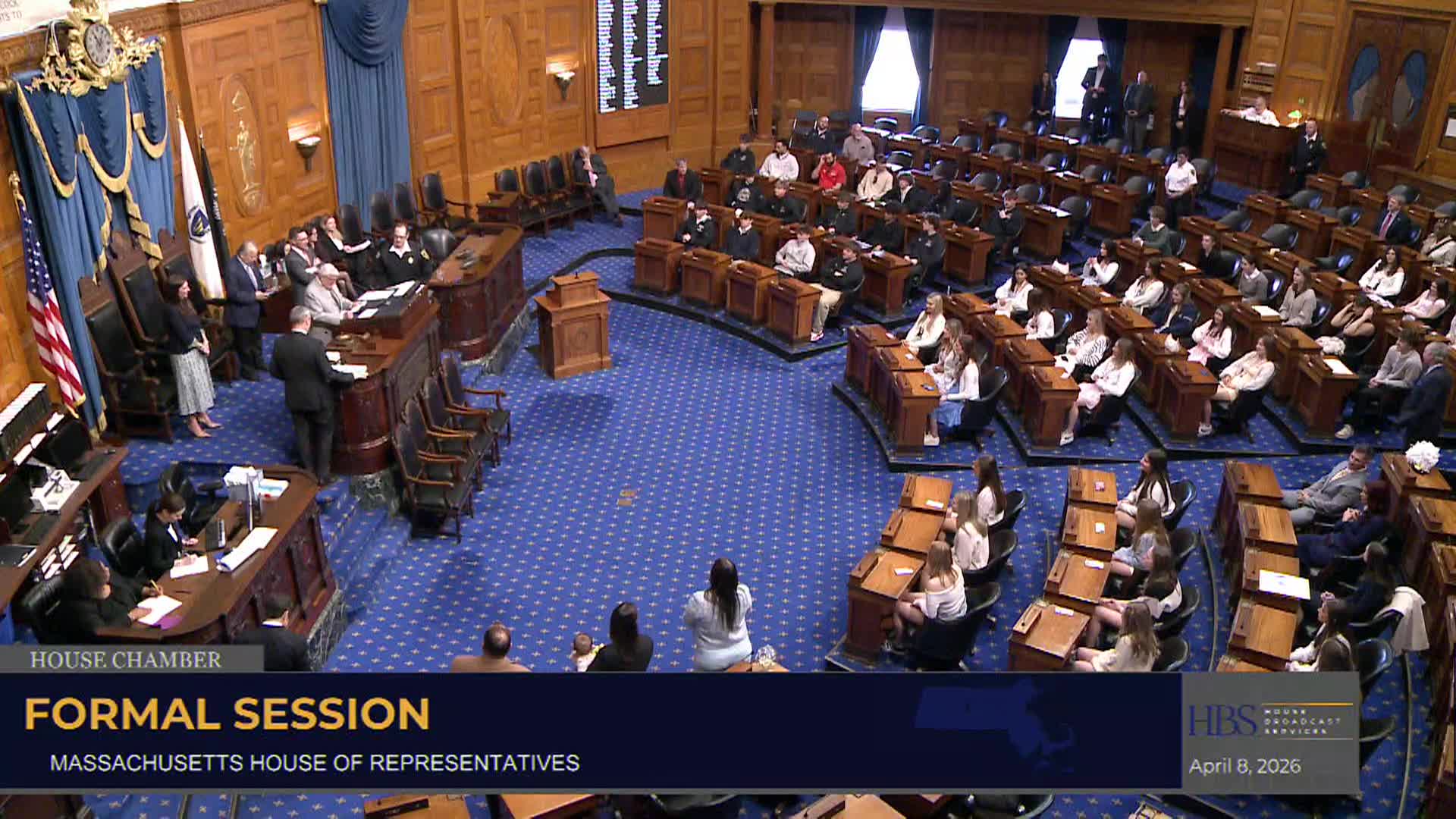 Thumbnail image for MA House of Representatives - Formal Session from 4/8/26