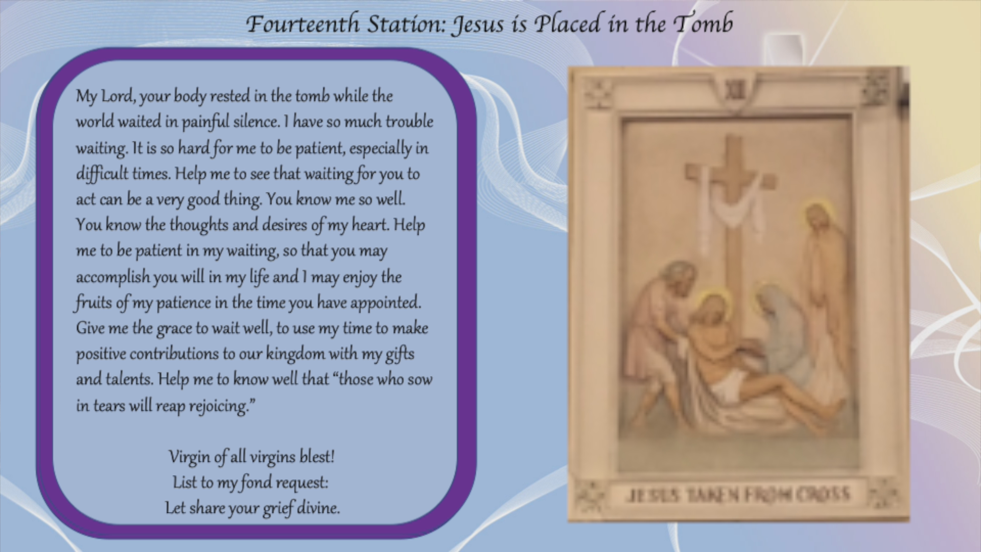 Thumbnail image for Our Lady of Good Council - Stations of the Cross