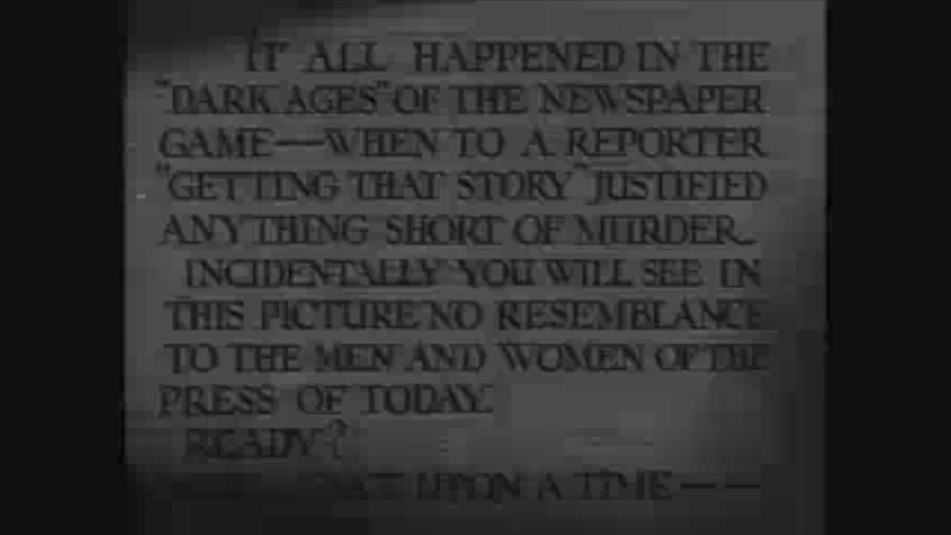 Thumbnail image for Classic Movie Cinema - His Girls Friday 1940