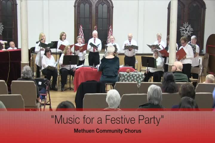 Thumbnail image for Methuen Community Chorus - Music for a Festive Party 2017