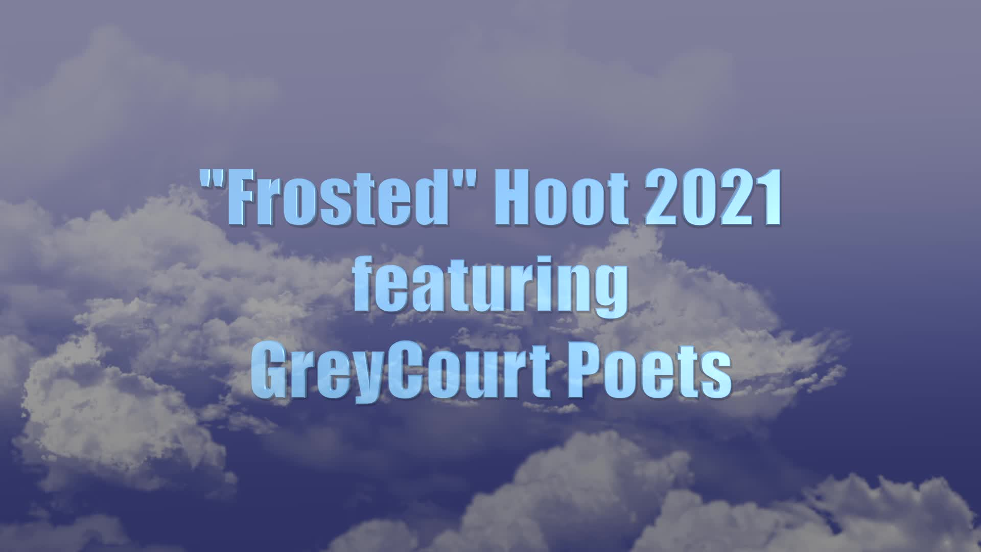 Thumbnail image for Grey Court Poets - Frosted Hoot 2021