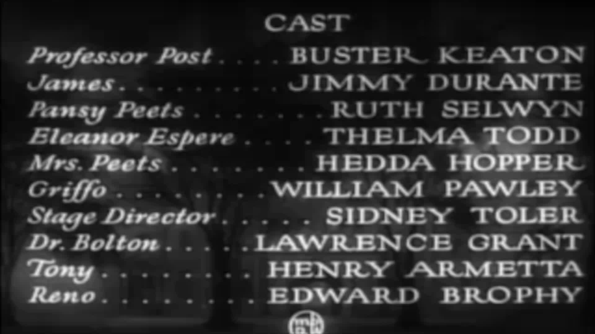 Thumbnail image for Classic Movie Cinema - Speak Easily