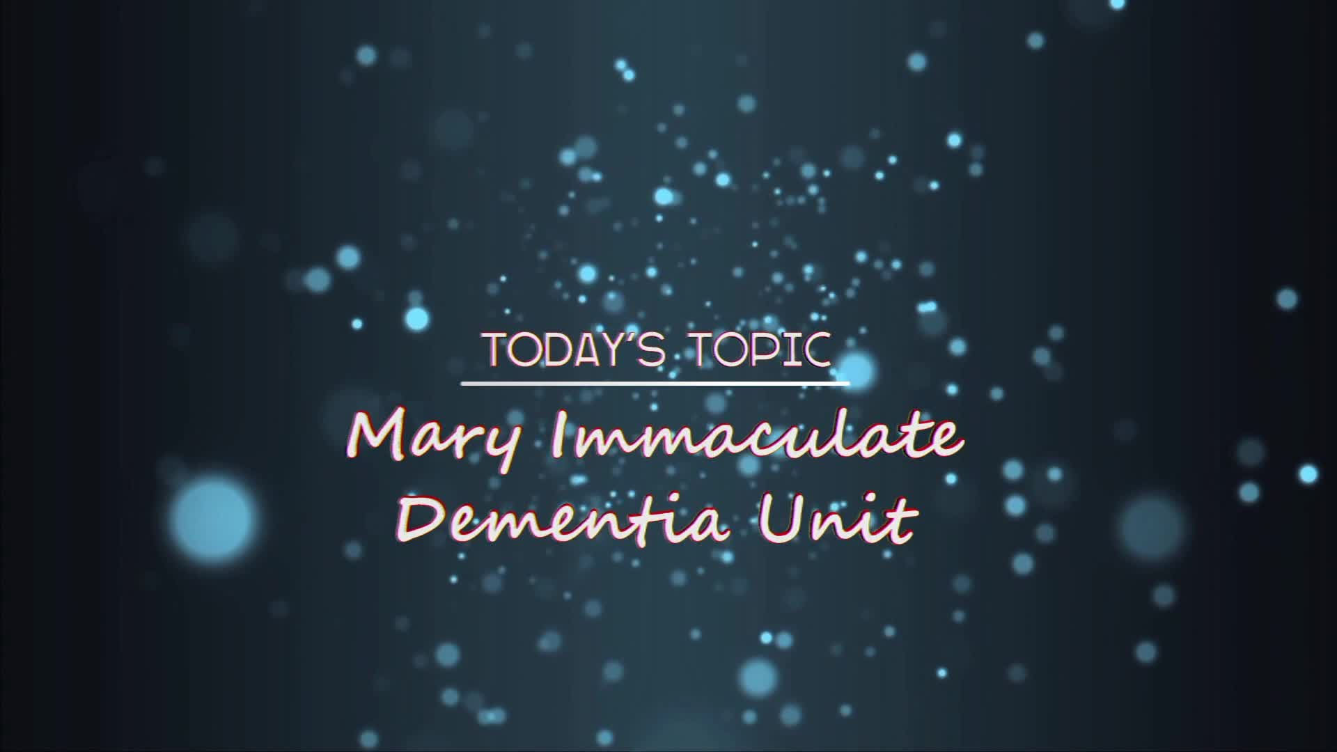 Thumbnail image for Community TV Stories - Mary Immaculate Dementia Care