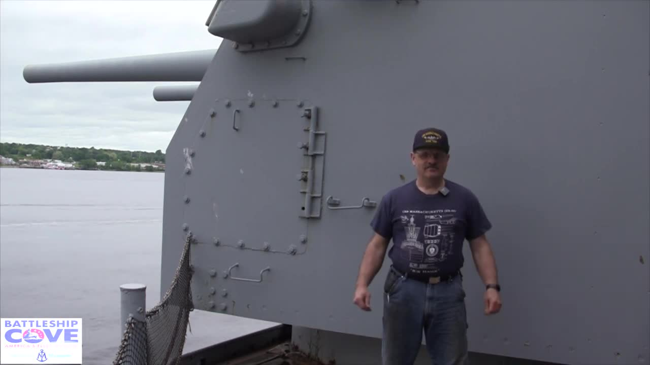 Thumbnail image for Battleship Cove - Inside the History - Firing the Memorial Day Salute