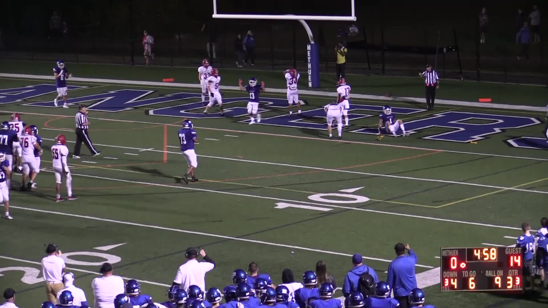 Thumbnail image for MHS Football vs Central Catholic October 15, 2021