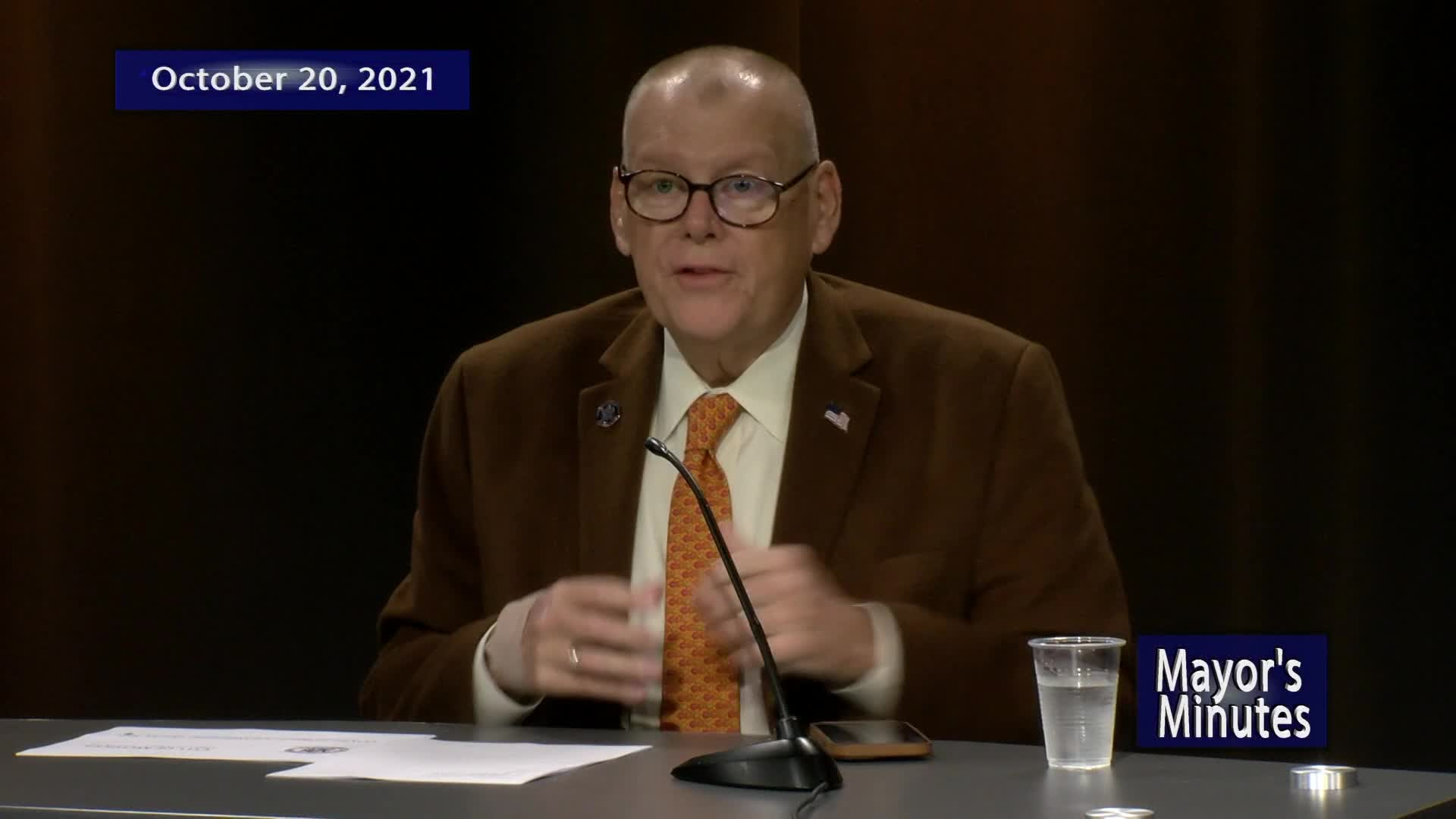 Thumbnail image for Mayor's Minutes 10-20-2021