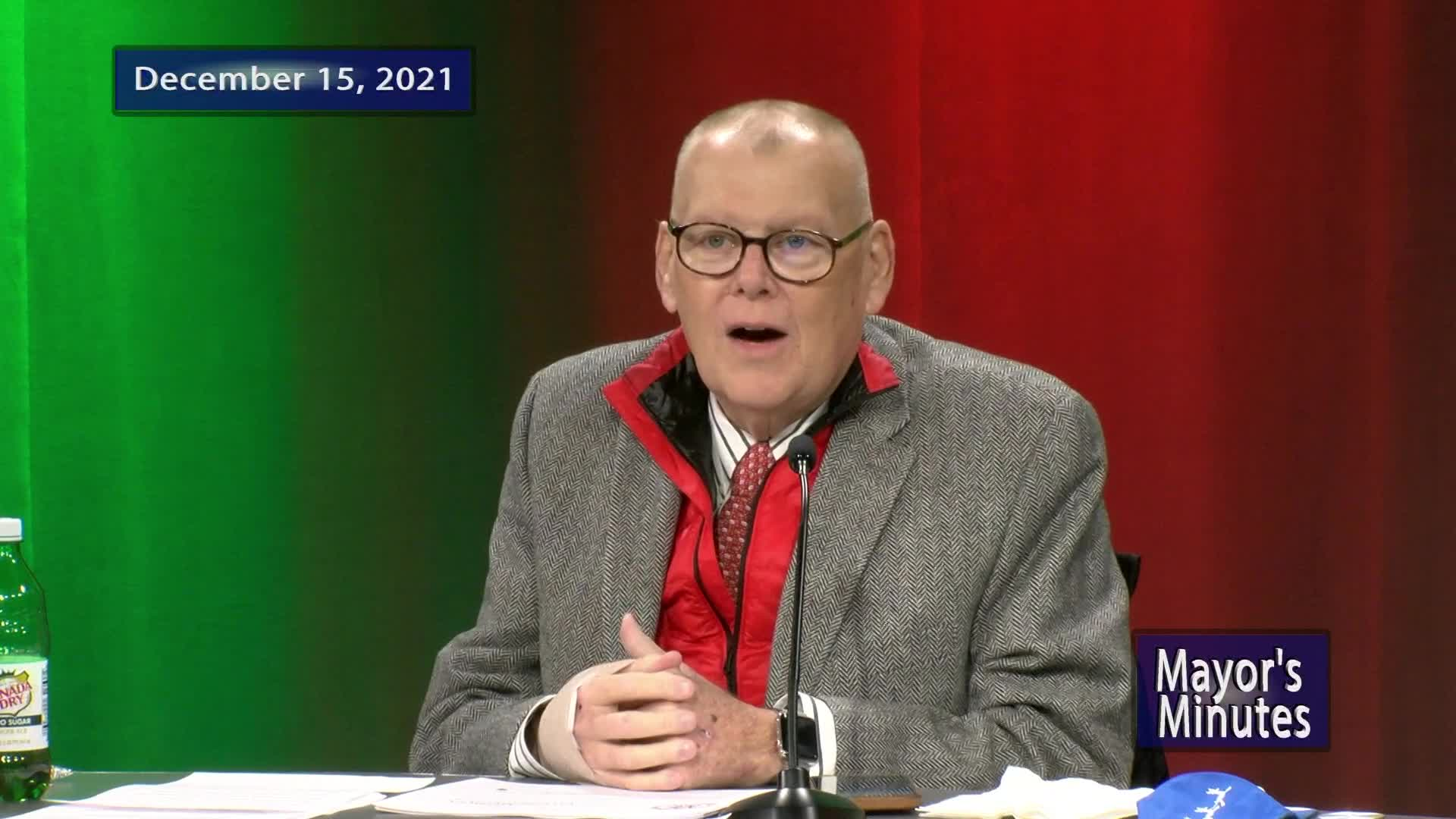 Thumbnail image for Mayor's Minutes 12-15-2021