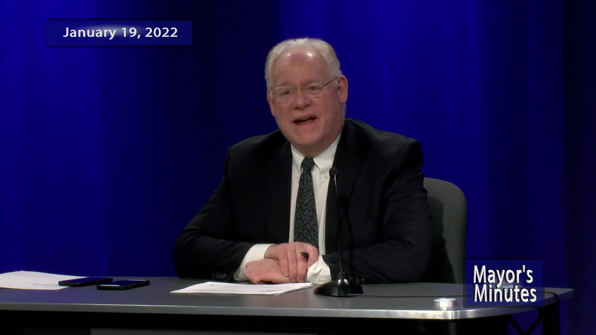 Thumbnail image for Mayor's Minutes 01-19-2022