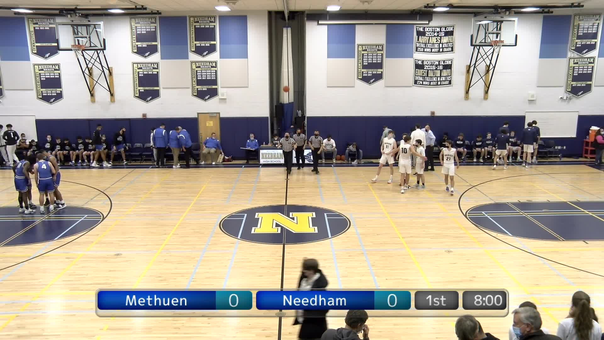 Thumbnail image for NCS Boys Basketball vs Methuen 3-4-22