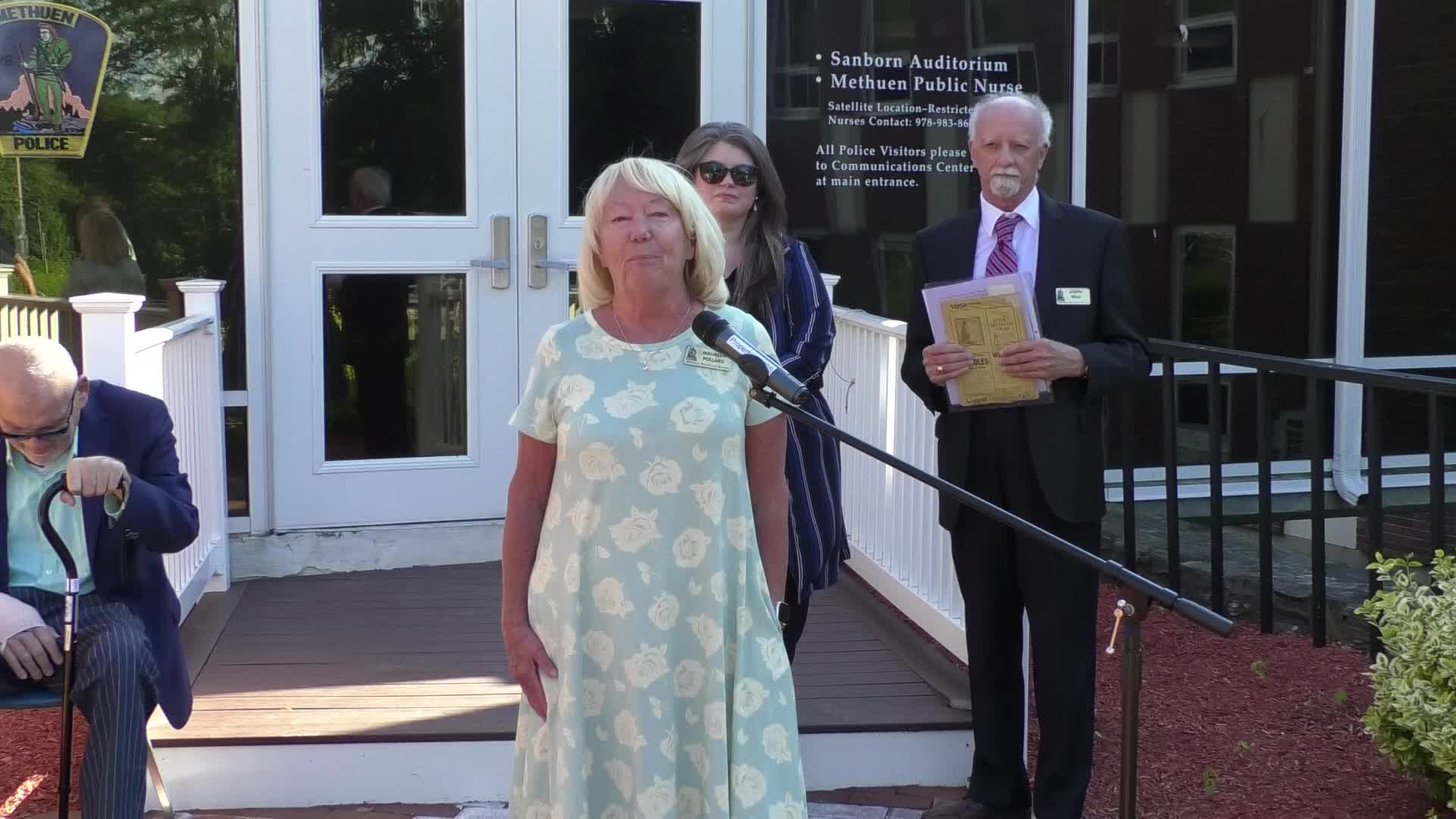 Thumbnail image for City Of Methuen - Lafayette Sign Unveiling 2022