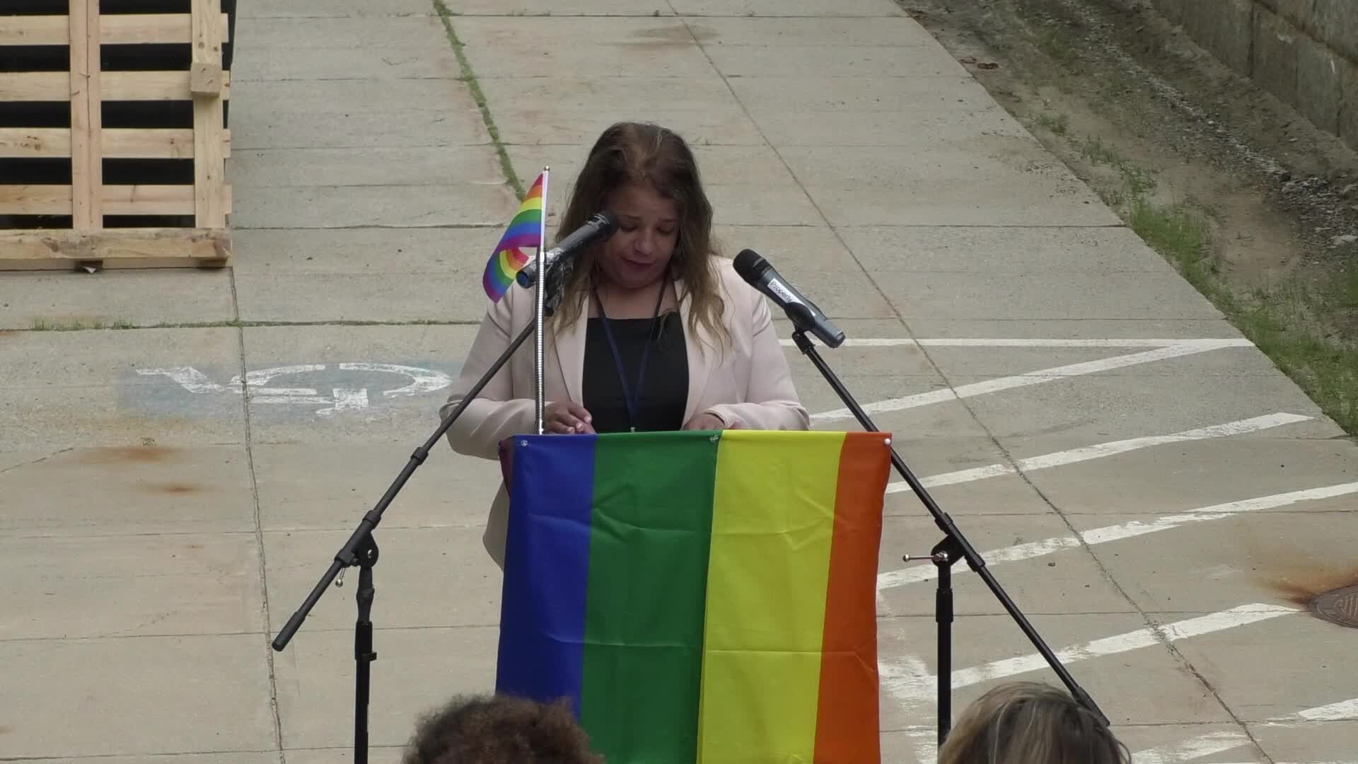 Thumbnail image for City Of Methuen - Pride Flag Raising 2022