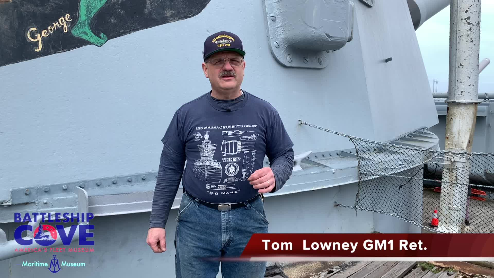 Thumbnail image for Battleship Cove - Inside the History - 16 Inch 45 Mark 6 Turret Part 1