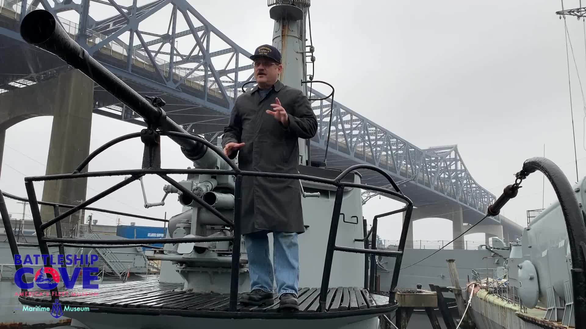 Thumbnail image for Battleship Cove - Inside the History - Periscopes on USS Massachusetts Part 1