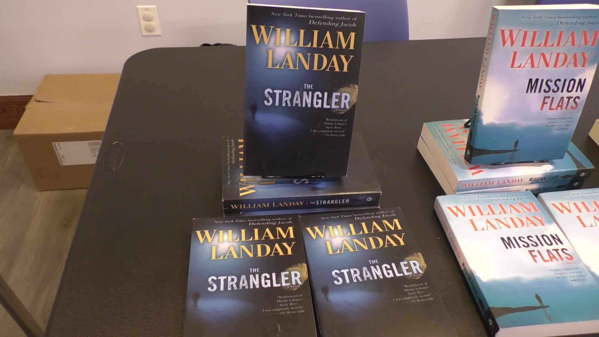 Thumbnail image for Nevins Library Author Series - 2023 William Landay