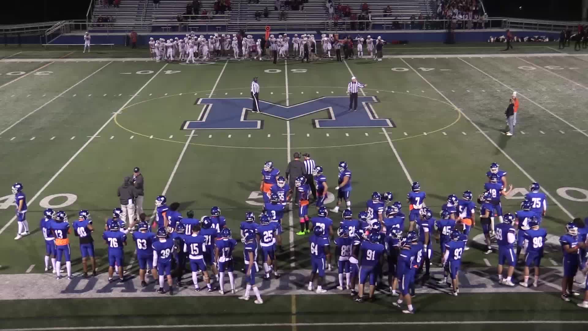 Thumbnail image for MHS Football vs Tewksbury  October 20, 2023